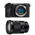 Appareil photo hybride sony alpha 6700 - objectif 18 - 105mm f / 4 - 26 mpixels - 4k - stabilisation ...