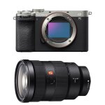 Appareil photo hybride - sony - alpha 7c ii silver - 33 mpixels - vid�o 4k - objectif fe 24 - 70 f / ...