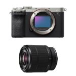 Appareil photo hybride - sony - alpha 7c ii silver - 33 mpixels - vid�o 4k - objectif fe 28 - 70 f / ...