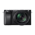 Appareil photo hybride sony alpha a6100 noir + objectif sony e pz 16 - 50 mm f / 3. 5 - 5. 6 oss + objectif ...