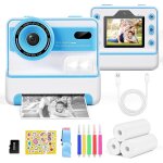 Appareil photo instantané, 2. 4 ecran appareil photo enfant avec papier d'impression et carte 32gb, ... Appareil photo instantané, 2. 4 ecran appareil photo enfant avec papier d'impression et carte 32gb, ...