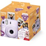 Appareil photo instantan� intax mini 12 lilas pack iconique love