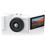 Appareil photo num�rique 48 m�gapixels 4k avec ecran orientable 3 pouces blanc yonis