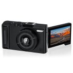 Appareil photo num�rique 48 m�gapixels 4k avec ecran orientable 3 pouces noir yonis