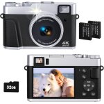 Appareil photo numérique 4k 48 mp anti - tremblement avec carte de 32 go, 2 batteries de 800 mah, zoom ... Appareil photo numérique 4k 48 mp anti - tremblement avec carte de 32 go, 2 batteries de 800 mah, zoom ...