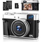 Appareil photo numrique 4k 48 mp uhd autofocus avec carte de 32 go, appareil photo zoom 16x avec tableau ...