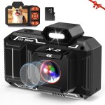 Appareil photo numrique, 4k 48mp autofocus camra avec carte sd 32g, zoom numrique 10x, ecran de 2, ...