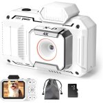 Appareil photo numrique 4k amlior, hd 48mp 18x zoom anti - tremblement auto focus kid camera avec ...