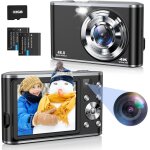 Appareil photo numrique 4k avec double appareil photo 48 mp autofocus appareil photo numrique avec ...