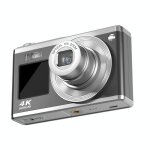 Appareil photo num�rique 4k hd 60mp double ecran zoom optique 10x stabilisation noir yonis