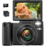 Appareil photo numérique 4k pour photographie, autofocus 48 mp pour youtube avec zoom numérique 16x, ... Appareil photo numérique 4k pour photographie, autofocus 48 mp pour youtube avec zoom numérique 16x, ...