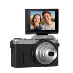 Appareil photo num�rique 4k zoom optique 6x ecran rotatif � 180 connexion wifi noir yonis