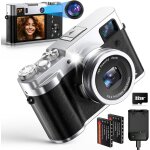 Appareil photo numérique 5k, 48mp appareil photo compact avec double objectif, appareil photo vlogging ... Appareil photo numérique 5k, 48mp appareil photo compact avec double objectif, appareil photo vlogging ...