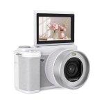 Appareil photo num�rique 5k 80mp double objectif ecran orientable 180 wifi blanc yonis