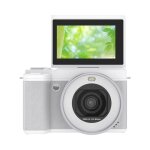 Appareil photo num�rique 5k ecran hd pivotant 180 zoom 18x wifi blanc yonis