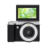 Appareil photo num�rique 5k ecran hd pivotant 180 zoom 18x wifi noir yonis