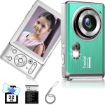 Appareil photo numrique compact 4k avec carte sd, photo 48 mp / vido 4k 30 fps / ecran hd 2, 8  / zoom ...