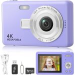 Appareil photo numrique compact, appareil photo numrique enfant hd 1080p avec carte de 32 go, 48mp ...