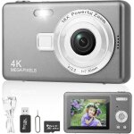 Appareil photo numrique compact, appareil photo numrique enfant hd 1080p avec carte de 32 go, 48mp ...