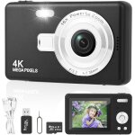 Appareil photo numrique compact, appareil photo numrique enfant hd 1080p avec carte de 32 go, 48mp ...