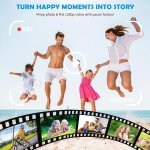 Appareil photo numrique compact, appareil photo numrique enfant hd 1080p avec carte de 32 go, 48mp ...
