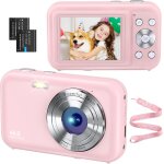 Appareil photo numrique compact fhd 1080p 44mp appareil photo mince simple appareil photo numrique ...