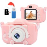 Appareil photo num�rique pour enfants avec photo et vid�o hd, 30 modes sc�ne, batterie rechargeable, ...
