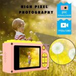 Appareil photo num�rique �tanche pour les enfants les enfants zoom num�rique 4x 2 pouces � �cran lcd ...