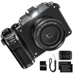 Appareil photo numrique grand angle 48mp, bricolage, cadre avant et arrire, double objectif, camscope ...