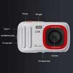 Appareil photo num�rique hd 72mp avec zoom 16x et ecran 2. 4 pouces rose 2 yonis