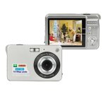 Appareil photo num�rique portable 18mp zoom 8x + sd 4go argent yonis