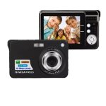 Appareil photo num�rique portable 18mp zoom 8x + sd 4go noir yonis