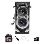 Appareil photo num�rique vintage, appareil photo r�tro double reflex ccd 1080p, mini - manette de jeu ...
