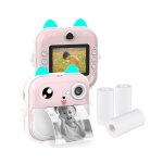 Appareil photo q5 - imprimante photo compacte avec 2 400 w pixels, �cran 2, 4 pouces, r�solution 203 ...