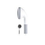 Apple ipod earphones - ecouteurs - embout auriculaire - filaire - jack 3, 5mm - pour ipod (1g, 2g, 3g, ...