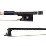 Archet en fibre de carbone tressée en soie master silver grip en peau de mouton grenouille en ebène 4 ... Archet en fibre de carbone tressée en soie master silver grip en peau de mouton grenouille en ebène 4 ...