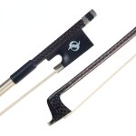 Archet rond en fibre de carbone tressée master silver silk 4 / 4 archet de violon / violon Archet rond en fibre de carbone tressée master silver silk 4 / 4 archet de violon / violon