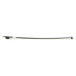 Archet de violon professionnel noir en fiber de carbone, 1 / 8 cheveux de cheval de grenouille en ebne ...