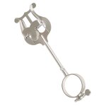 Argent - pince de clarinette lyre, porte - feuille de marche, support d'instruments, pour amateurs de ... Argent - pince de clarinette lyre, porte - feuille de marche, support d'instruments, pour amateurs de ...