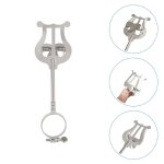 Argent - pince de clarinette lyre, porte - feuille de marche, support d'instruments, pour amateurs de ...