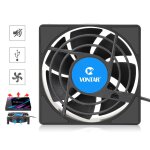 Argent - ventilateur de refroidissement c1 pour botier tv android, mini pc, dcodeur intelligent, silencieux, ...