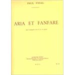 Aria et fanfare pour trompette en ut ou sib et piano