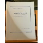Armando ghidoni yellow green pour quatuor clarinettes partition editions leduc Armando ghidoni yellow green pour quatuor clarinettes partition editions leduc