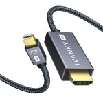Asas - câble mini displayport vers hdmi, câble mini dp / thunderbolt vers hdmi, pour macbook air / pro, ... Asas - câble mini displayport vers hdmi, câble mini dp / thunderbolt vers hdmi, pour macbook air / pro, ...