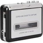 Asas - enregistreur lecteur convertisseur de cassettes enmp3 2 - en - 1, lecteur demusique audio cassette ...