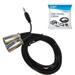 Asfasfq - 1. 8m câble 3. 5mm vers cordon double fiches xlr mâle compatible avec zoom h4n / compatible ... Asfasfq - 1. 8m câble 3. 5mm vers cordon double fiches xlr mâle compatible avec zoom h4n / compatible ...