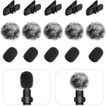 Asfasfq - lot de 15 housses en mousse pour microphone cravate sans fil pour microphone cravate sans fil ... Asfasfq - lot de 15 housses en mousse pour microphone cravate sans fil pour microphone cravate sans fil ...