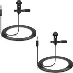 Asfasfq - lot de 2 microphones cravate compatibles avec dji mic 2 et rode wireless pro / wireless go ... Asfasfq - lot de 2 microphones cravate compatibles avec dji mic 2 et rode wireless pro / wireless go ...