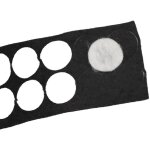 Asfasfq - lot de 40 cercles souples - cache - pare - brise pour microphone - pour cacher les microphones ... Asfasfq - lot de 40 cercles souples - cache - pare - brise pour microphone - pour cacher les microphones ...