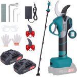 Asfasfq - 50 mm scateur lectrique - scateur lectrique professionnel de avec 2 batteries 21 v / 2000 ...